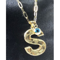 14 Ayar ´S´ Harfli Gerdanlık